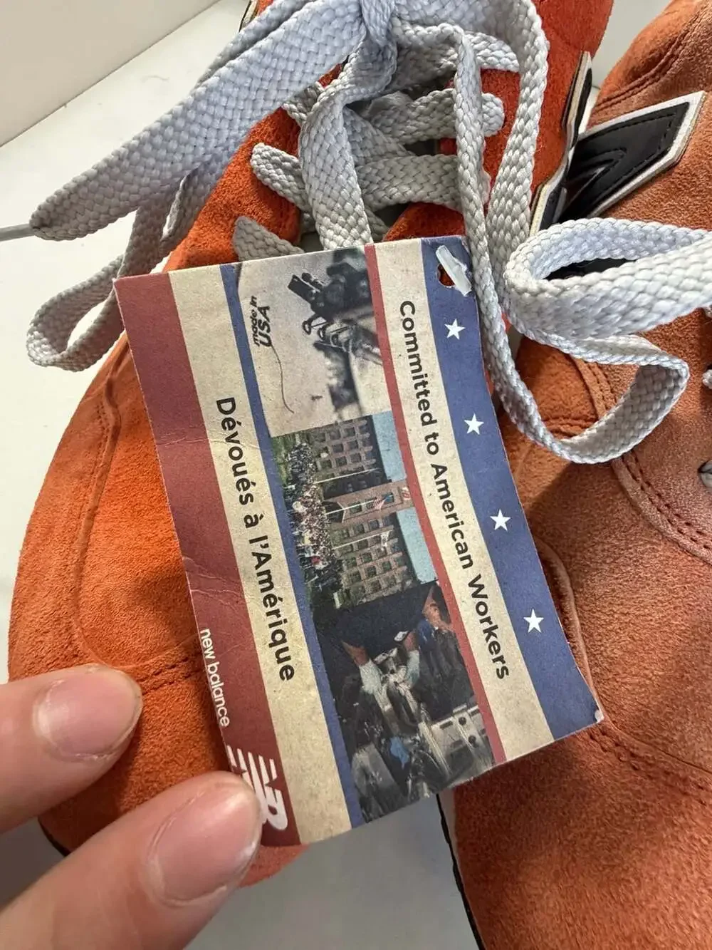 J.Crew x New Balance 1400 Made in USA 'Rusted Orange' Sneakers